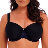 Fantasie Emmaline black/blue padded bra