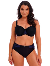 Fantasie Emmaline black/blue padded bra