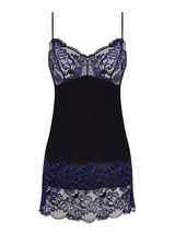 Fantasie Emmaline black/blue slipdress