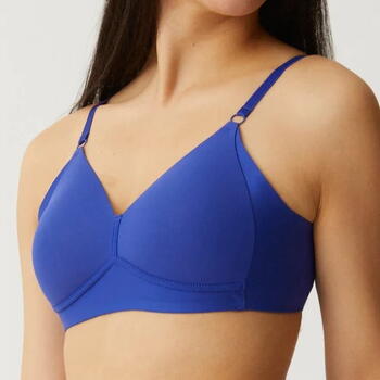 Naturana Side smoother Cobalt Wireless Bra Naturana Side smoother Cobalt Wireless Bra